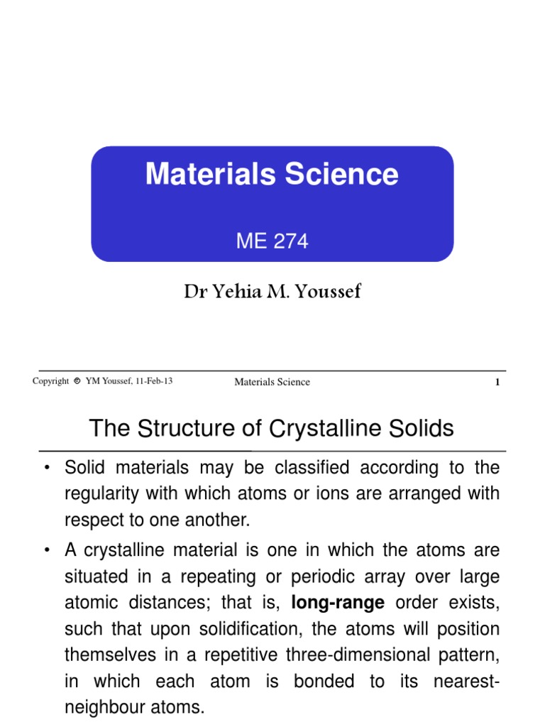 MaterialScience 03 | PDF