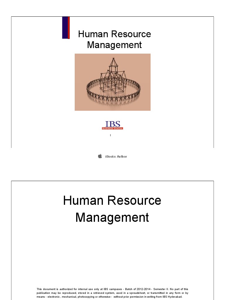 HRM Sem II Version 3 | PDF | Human Resource Management | Performance ...