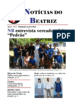 Jornal Notícias do Beatriz . Ano 2 . No. 2 . Dezembro 2012