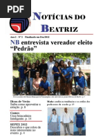 Jornal Notícias do Beatriz . Ano 2 . No. 2 . Dezembro 2012
