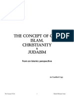 The Concept of God in Islam, Christianity & Judaism