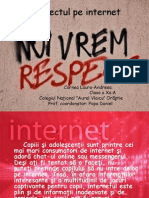 Respect Pe Internet - Cornea Laura