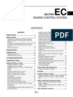 ECM Engine Control System Section