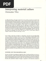 Interpreting Material Culture Tilley