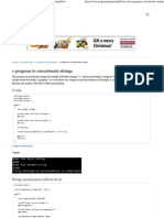 C Program To Concatenate Strings - Programming Simplified