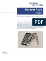 Thunder Road Report -February 2013