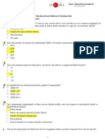 52130719 Chapter 7 Exam Capitolul 7 Examen Cisco