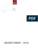 Budget Insight 2010