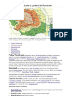 Dealurile și podișurile României