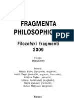 Fragmenta Philosophica II