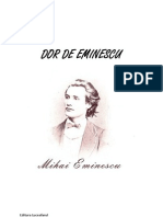 Dor de Eminescu