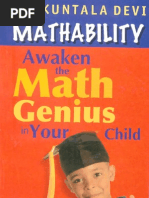 Download Mathability - Awaken the Math Genius in Your Child by Bhushan Yadav SN124950108 doc pdf
