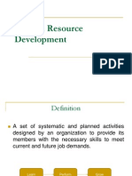 Human Resource Development