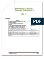 MB0050 Answer Sheet