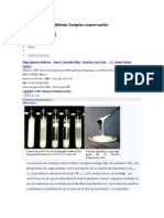 La goma arábiga-Chitosan Complex coacervación ACS