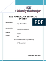 S&s Lab Manual