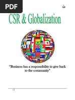 Globalization and CSR