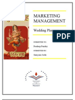 Marketing Management: Wedding Planners