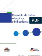 Propuesta de Metas Educativas Indicadores 2021