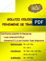 Solutii Coloidale