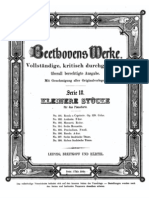 Beethoven Werke Breitkopf Serie 18 No 191 Op 129