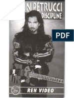 Guitar Lesson John Petrucci - Rock Discipline - Tab Book