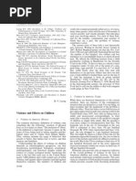 Violence & Effects on Children