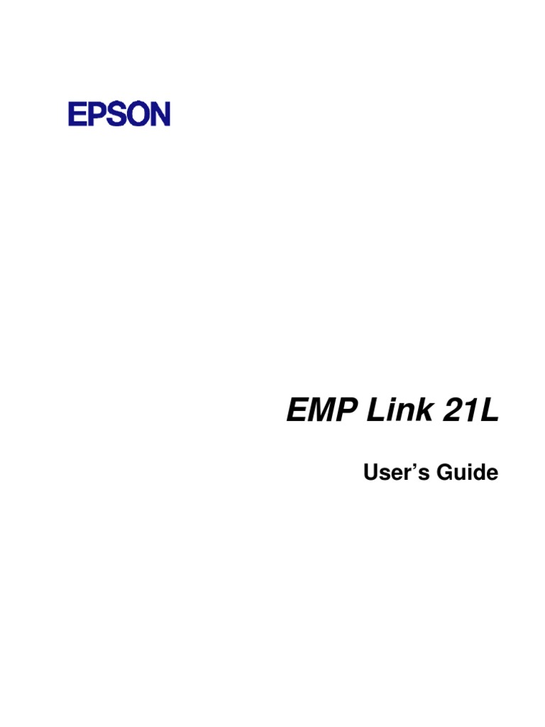 EMP Link 21L: User's Guide | PDF | Microsoft Windows | Installation ...