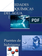 Propiedades Fisicoquímicas Del Agua