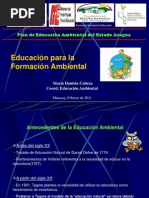 FORMACIÓN AMBIENTAL