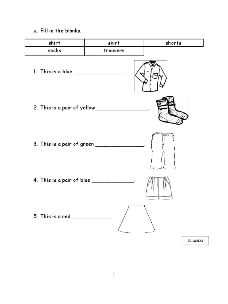 Pksr 2 English Year 1 Kssr