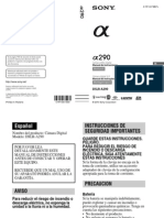 Sony DSLR-A290 Manual Portugues