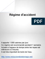 Régime d'accident