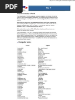 100 Most Popular English Verbs With French Translation | PDF | Syntax ...