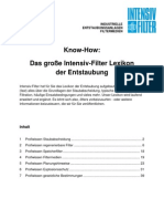 Lexikon Der Entstaubung Intensiv-Filter