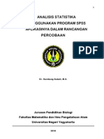 Analisis Data Dengan SPSS Rancob 2010-1