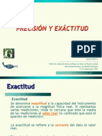 Precision y Exactitud