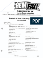 Analysis of Alum Answers