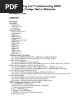 Cisco HSRP Troubleshooting