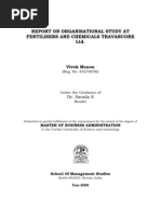 Download Organisational Study at FACT Udyogamandalam by Vivek Menon SN12504805 doc pdf