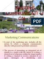Marketing Communicati ON: BY Abha Toshniwal