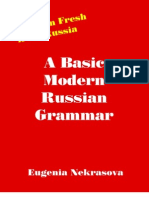 A Basic Modern Russian Grammar Nekrasova