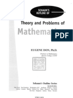 Theory and Problems of Mathematica