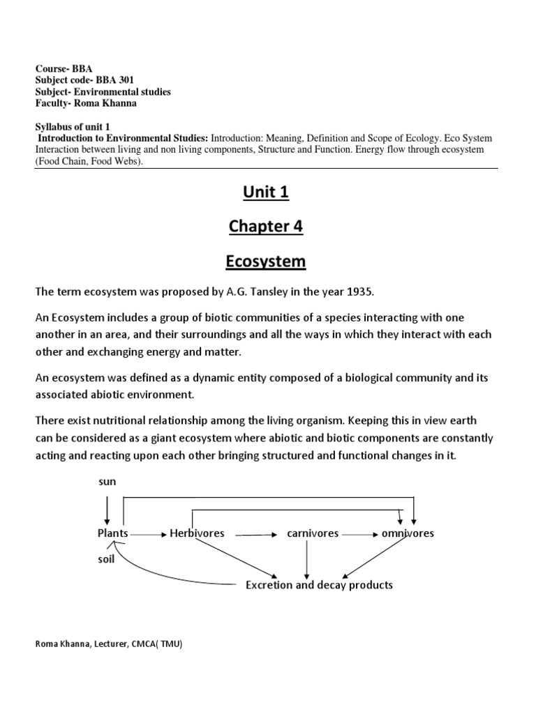 Environmental Studies By Benny Joseph Pdf