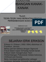 Teori Perkembangan Sosioemosi Erik Erikson & Kohlberg