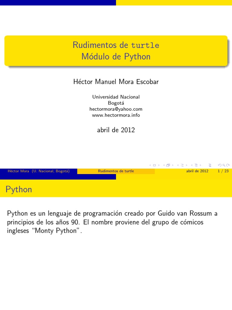 Modulo de Python | PDF | Informática | Programación de computadoras