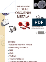 Legure Obojenih Metala