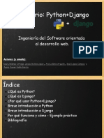 Seminario Python+Django