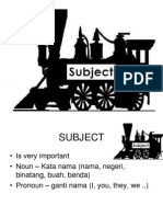 Grammar and sentence structure