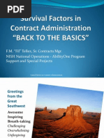 Contract Administration